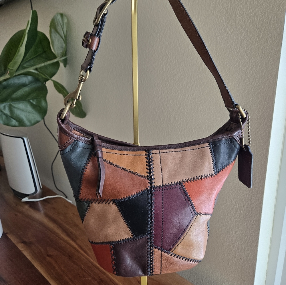 Coach Patchwork Bleecker Limited Legacy Mini Duff… - image 6